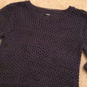 Dark navy knitted sweater!